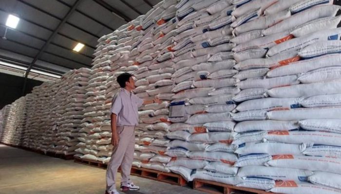 SKB Lintas Kementerian Percepat Pembangunan 100 Gudang Bulog Serap Gabah Petani.