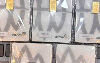 Harga Emas Antam Turun ke Rp2,86 Juta per Gram pada 1 Februari 2026