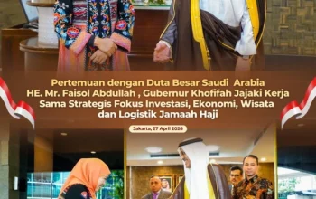 Gubernur Jawa Timur Bahas Peluang Investasi dan Logistik Haji dengan Dubes Arab Saudi