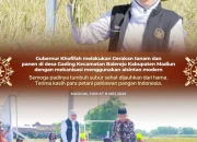 Gubernur Khofifah Optimistis Jatim Tetap Surplus Beras dan Siap Ekspor ke Pasar Global