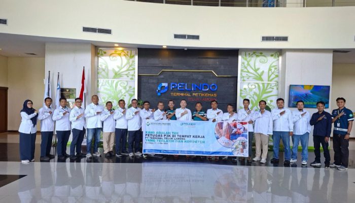 SELALU SIAGA, PT TERMINAL TELUK LAMONG CETAK TENAGA TERAMPIL DALAM PERTOLONGAN PERTAMA PADA KECELAKAAN