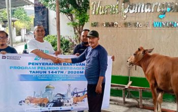 Pelindo Berbagi Kurban, PT Terminal Teluk Lamong Distribusikan 12 Sapi dan 21 Kambing