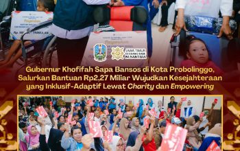 Gubernur Jawa Timur Perkuat Pengentasan Kemiskinan, Rp2,27 Miliar Bansos Digelontorkan ke Probolinggo