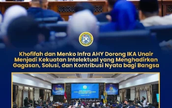 Rakor PP IKA UNAIR Jadi Momentum, Khofifah dan Menko AHY Dorong Kontribusi Alumni yang Berdampak