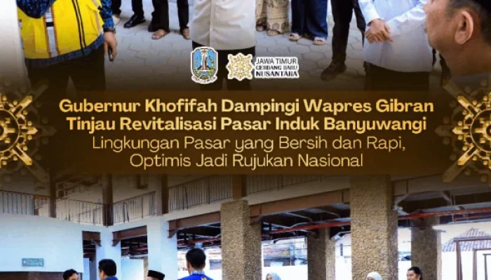 Gubernur Khofifah Soroti Pentingnya Revitalisasi Pasar Tradisional untuk Perkuat Ekonomi Banyuwangi