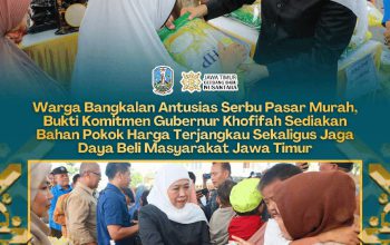 Gubernur Khofifah Indar Parawansa Gelar Pasar Murah di Bangkalan, Perkuat Pengendalian Inflasi dan Daya Beli Masyarakat