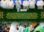 Gubernur Khofifah dan Menko Pangan Zulhas Salurkan 600 Paket Sembako untuk Ojol, Nelayan, dan Masyarakat Rentan di Gresik