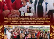Tinjau SR Terintegrasi Tuban, Gubernur Khofifah Ajak Anak-Anak Berani Bermimpi Setinggi Langit