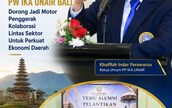 Khofifah Ajak IKA UNAIR Jadi Motor Kolaborasi Lintas Sektor Demi Perkuat Kemandirian Ekonomi Daerah