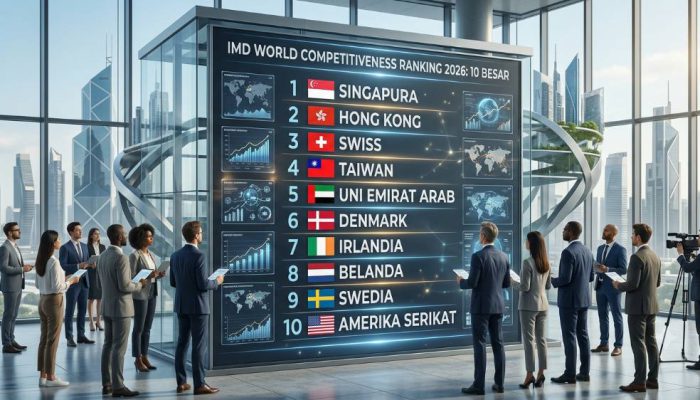 Daya Saing Indonesia Turun ke Peringkat 48 Dunia, Singapura Kembali Jadi yang Terbaik