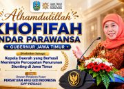 Sukses Turunkan Stunting hingga 14,7 Persen, Gubernur Khofifah Raih Penghargaan Bergengsi dari Persagi