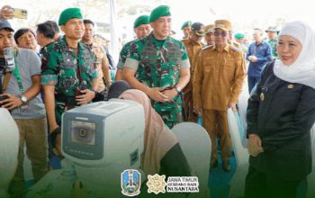 Gubernur Khofifah Indar Parawansa dan Pangdam V/Brawijaya Resmikan Karya Bakti Skala Besar TNI di Madura, Percepat Pemerataan Pembangunan