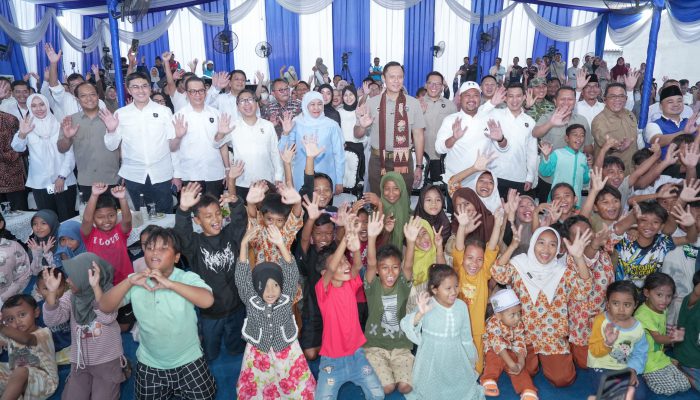 Gubernur Khofifah Dampingi Menko AHY Resmikan Kawasan Permukiman ASRI di Gresik, 166 Rumah Layak Huni Hadir untuk Warga