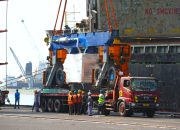 TPK Nilam Kedatangan E-RTG Baru, Layanan Peti Kemas Makin Efisien