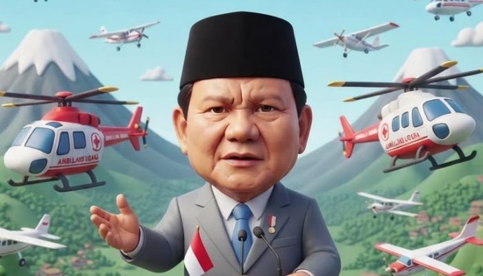 Prabowo Dorong Revolusi Layanan Kesehatan: Ambulans Udara hingga Tim Dokter Terbang