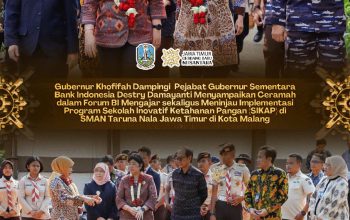 Dampingi Destry Damayanti di BI Mengajar, Gubernur Khofifah Dorong Budaya Inovasi dan Adaptasi Teknologi di Kalangan Pelajar