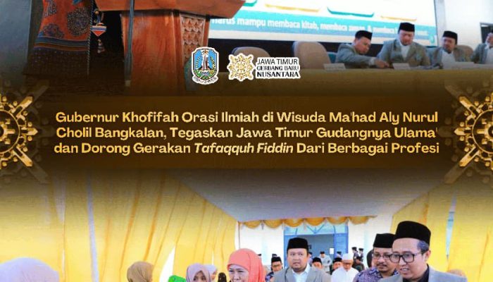 Gubernur Khofifah Dorong Ma’had Aly Cetak Ulama yang Cakap Hadapi Tantangan Zaman