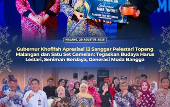 Gubernur Khofifah Perkuat Pelestarian Topeng Malangan, Dorong Regenerasi Seniman Muda