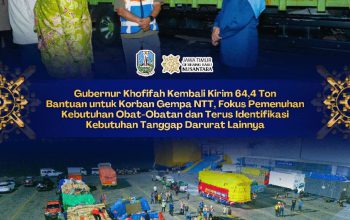 Gubernur Khofifah Kembali Kirim 64,4 Ton Bantuan untuk Korban Gempa NTT, Target Tembus 100 Ton