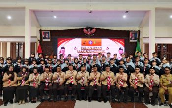 Pramuka Garuda Dikukuhkan, Kontingen Bondowoso Resmi Dilepas Menuju Jamnas XII di Cibubur