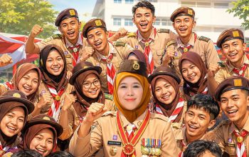 Gubernur Khofifah Ajak Pramuka Jatim Jadi Penggerak Swasembada Pangan Menuju Indonesia Emas 2045