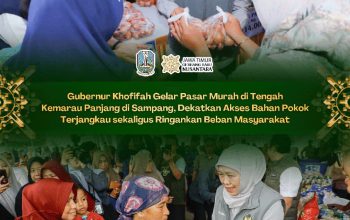 Khofifah Gelar Pasar Murah di Sampang, Bantu Warga Terdampak Kemarau Panjang