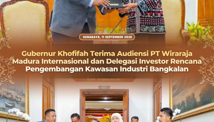 Khofifah Dukung Percepatan Kawasan Industri Bangkalan, Ditargetkan Mulai Dibangun Awal 2027