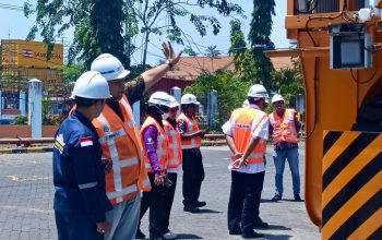 Terminal Petikemas Nilam Tambah E-RTG, KSOP Tanjung Perak Pastikan Kesiapan Operasional