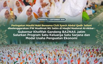 Gubernur Khofifah Gandeng BAZNAS Jatim Bantu 44 Mahasiswa Lewat Program Satu Keluarga Satu Sarjana