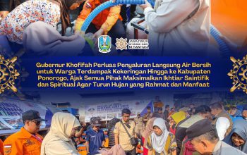 Tinjau Langsung Kekeringan di Ponorogo, Gubernur Khofifah Pastikan Penyaluran Air Bersih dan Solusi Jangka Panjang Pipanisasi Berjalan