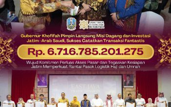 Wujud Komitmen Perluas Akses Pasar Global dan Tegaskan Kesiapan Jatim Memperkuat Rantai Pasok Logistik Haji dan Umrah