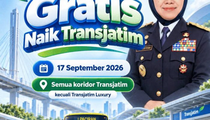 Harhubnas 2026, Khofifah Gratiskan Trans Jatim Sehari Penuh di Gerbangkertasusila dan Malang Raya