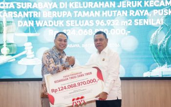 Aset Rp124 Miliar Kembali ke Pemkot Surabaya, Disiapkan untuk Dongkrak Ekonomi dan Kesejahteraan Warga
