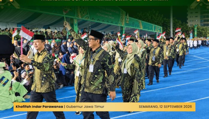 Hadiri Pembukaan MTQ Nasional XXXI di Semarang, Khofifah Targetkan Jatim Juara Umum