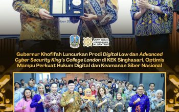 Gubernur Khofifah Luncurkan Dua Prodi Baru KCL Singhasari: Digital Law dan Advanced Cyber Security