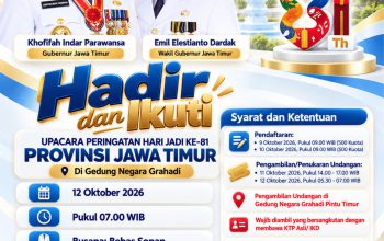 Semangat Warga Rayakan Hari Jadi Jatim Membara, Khofifah: Mari Rawuh dan Doakan Jawa Timur Sejahtera