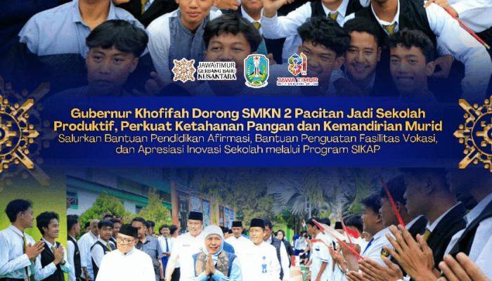 Khofifah Tegaskan Tak Boleh Ada Anak Jatim Tertinggal Pendidikan, Salurkan Bantuan hingga Perkuat Vokasi