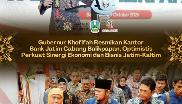 Bank Jatim Buka Cabang ke-50 di Balikpapan, Bidik Peluang Ekonomi Kalimantan
