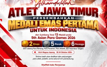 Khofifah Bangga, Atlet Jawa Timur Sumbang 13 Medali di Asian Para Games 2026